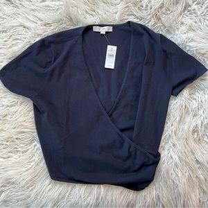 Ann Taylor Crossover Ballet Shirt